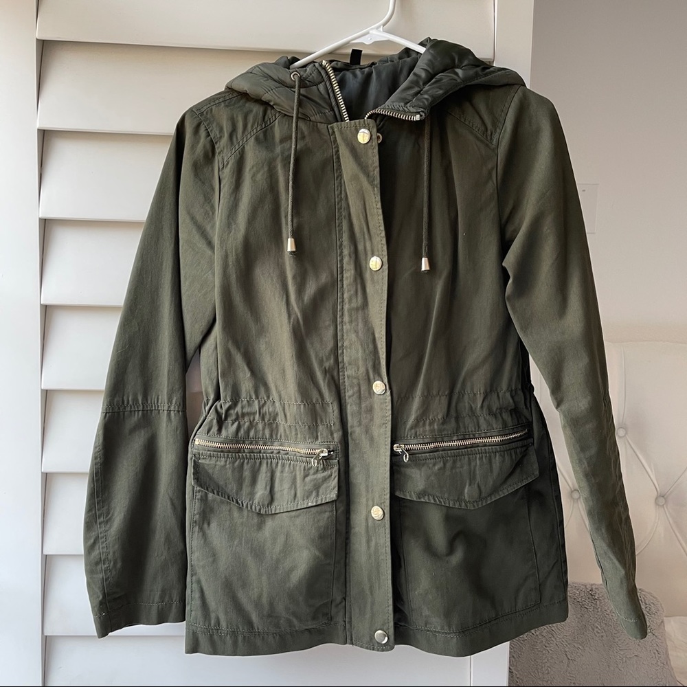 Topshop Green Jacket